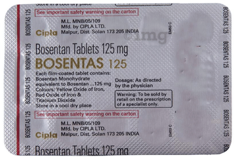 Bosentas 125 Tablet image Bosentas 125 Tablet image
