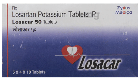 Losacar 50 Tablet image