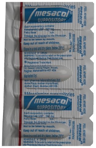 Mesacol Suppository image