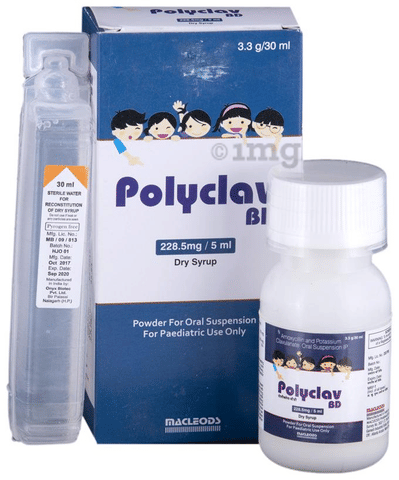 Polyclav BD 228.5mg Dry Syrup image