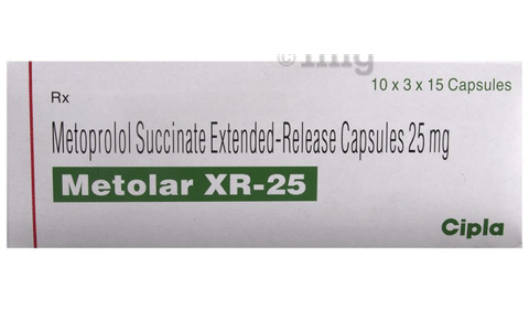 Metolar XR 25 Capsule image