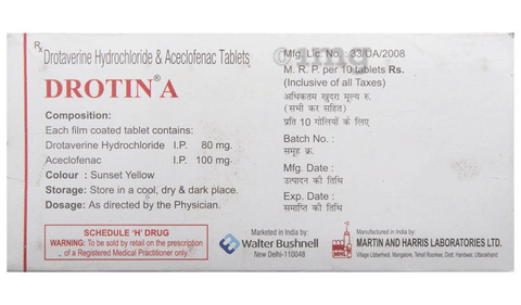 Drotin A Tablet image