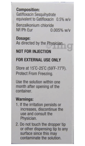 Zymaxid Ophthalmic Solution image