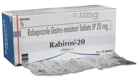 Rabiros 20 Tablet image
