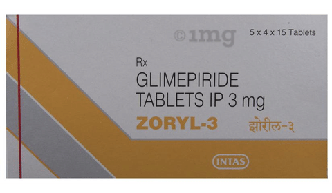 Zoryl 3 Tablet image