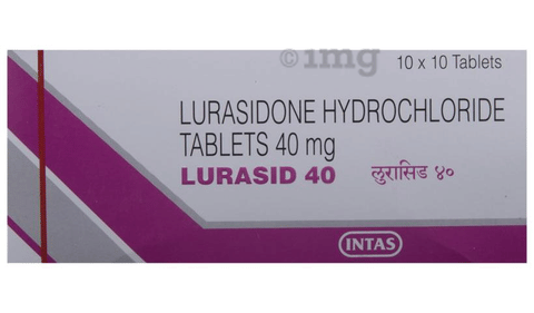 Lurasid 40 Tablet image
