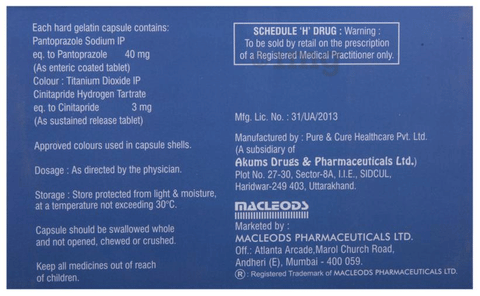 Nupenta CP Capsule SR image