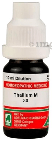 ADEL Thallium Met. Dilution 30 CH Buy bottle of 10.0 ml Dilution