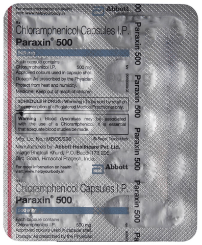 Paraxin 500 Capsule image Paraxin 500 Capsule image
