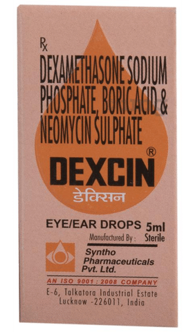 Dexcin Eye/Ear Drops image Dexcin Eye/Ear Drops image