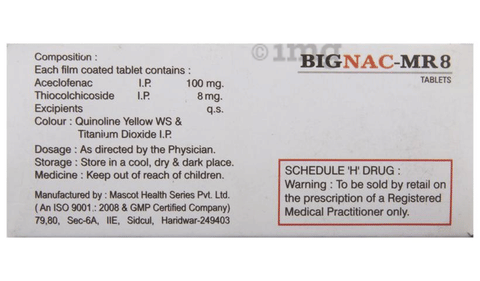 Bignac-MR 8 Tablet image