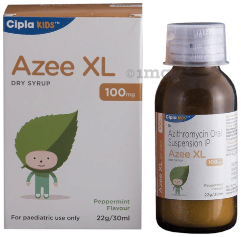 Azee XL 100mg Dry Syrup Peppermint