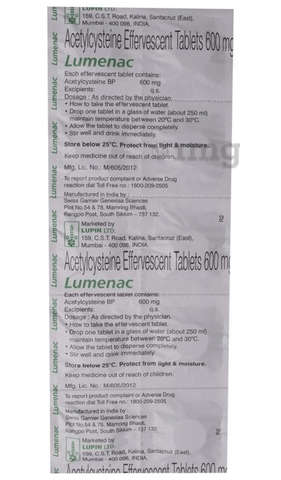 Lumenac Effervescent Tablet Orange image