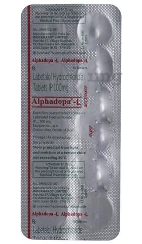 Alphadopa L Tablet image