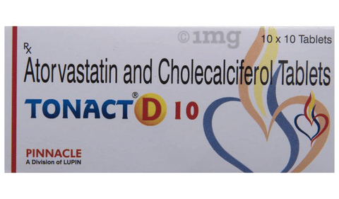 Tonact D 10 Tablet image