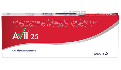 Avil 25 Tablet image