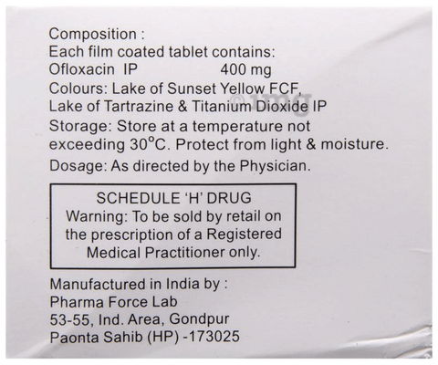 ZENflox 400 Tablet image