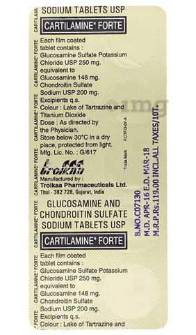 Cartilamine Forte Tablet image
