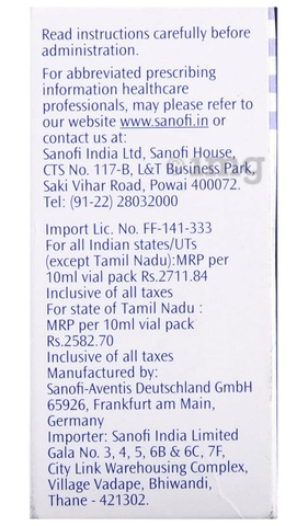 Lantus 100IU/ml Solution for Injection image