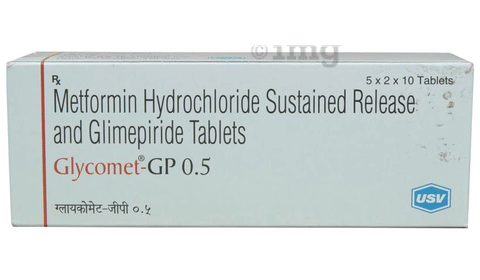 Glycomet-GP 0.5 Tablet SR