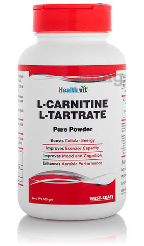 powder l-carnitine BulkSupplements L-Carnitine Powder - Carnitine Barbados main image 1