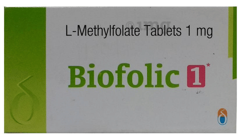 Biofolic 1mg Tablet image
