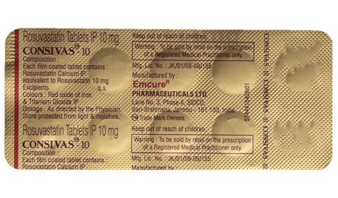 Consivas 10 Tablet image