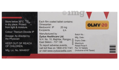 Olmy 20 Tablet image Olmy 20 Tablet image