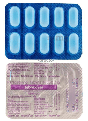 Febrex 650mg Tablet image