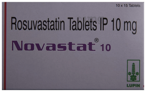 NOVastat 10 Tablet image