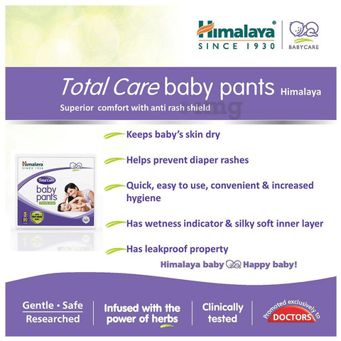 Himalaya Total Care Baby Pants With Anti Rash Shield Wetness