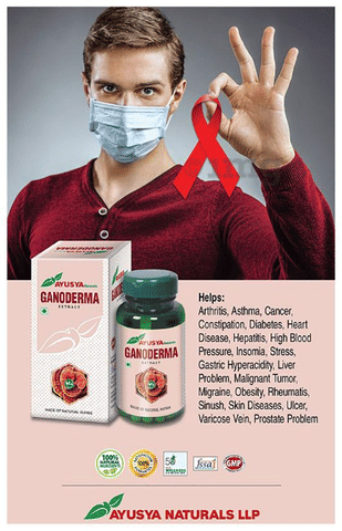 Ayusya Ganoderma Extract Capsule image Ayusya Ganoderma Extract Capsule image
