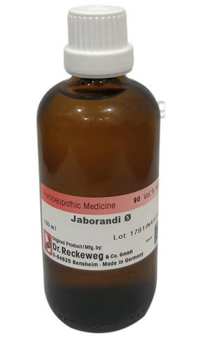 Dr. Reckeweg Jaborandi Mother Tincture Q: Buy bottle of 100 ml Mother  Tincture at best price in India | 1mg