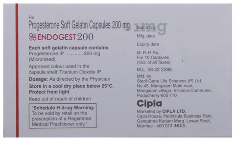 Endogest 200 Capsule image