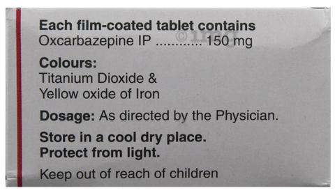Oxcarb 150 Tablet image