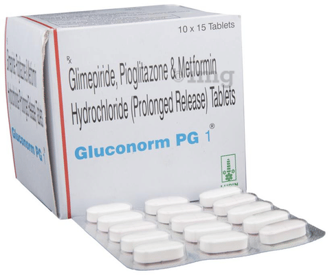 Gluconorm PG 1 Tablet PR