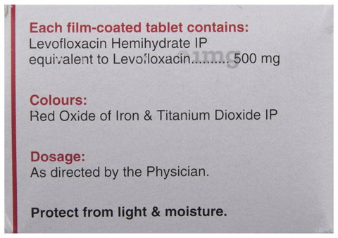 Levoflox 500 Tablet image