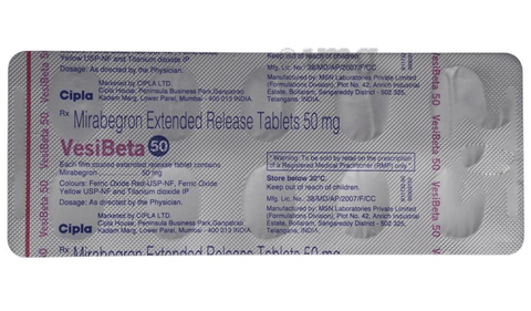 VesiBeta 50 Tablet ER image