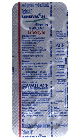 Sensival 25 Tablet image