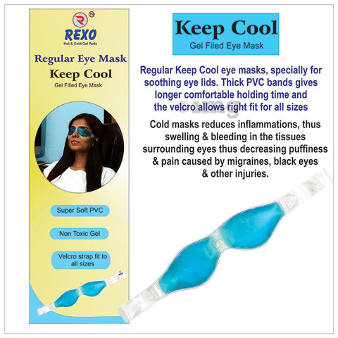 Gel filled hotsell eye mask