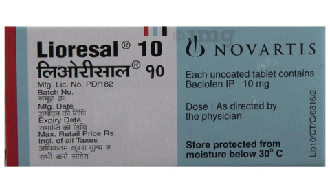 Lioresal 10 Tablet image