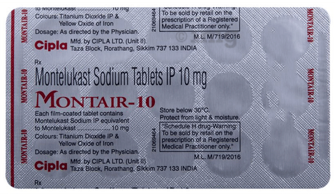 Montair 10 Tablet image