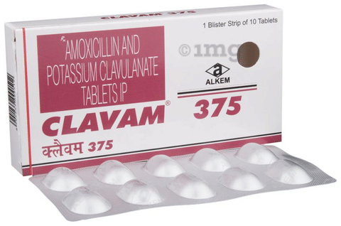 Clavam 375 Tablet image