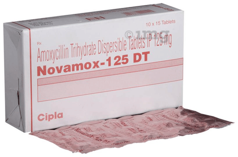 Novamox 125 DT Tablet image