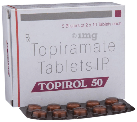 TOPirol 50 Tablet image