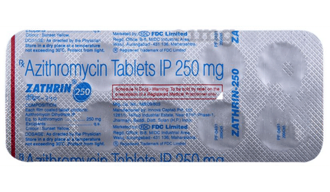 Zathrin 250 Tablet image