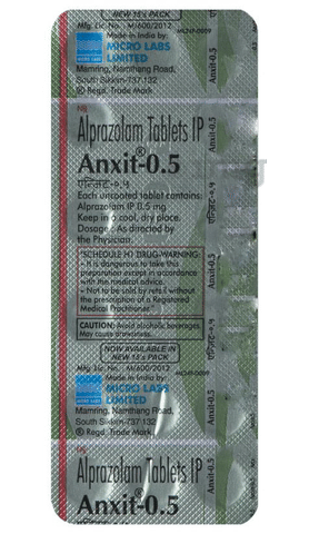 Anxit 0.5 Tablet image