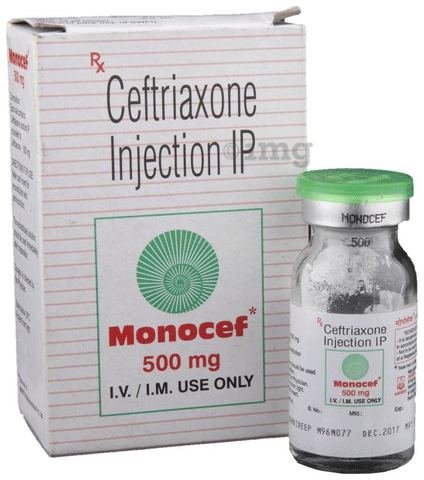 Monocef 500mg Injection