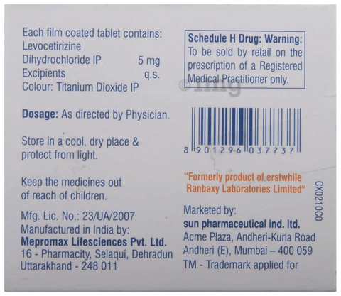 Teczine Tablet image