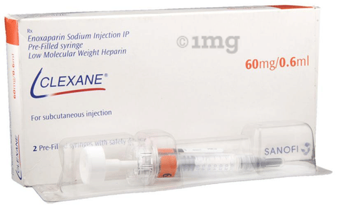 Clexane 60mg Injection (0.6ml Each) image